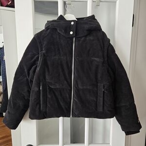 Moose Knuckles Black Puffer Jacket